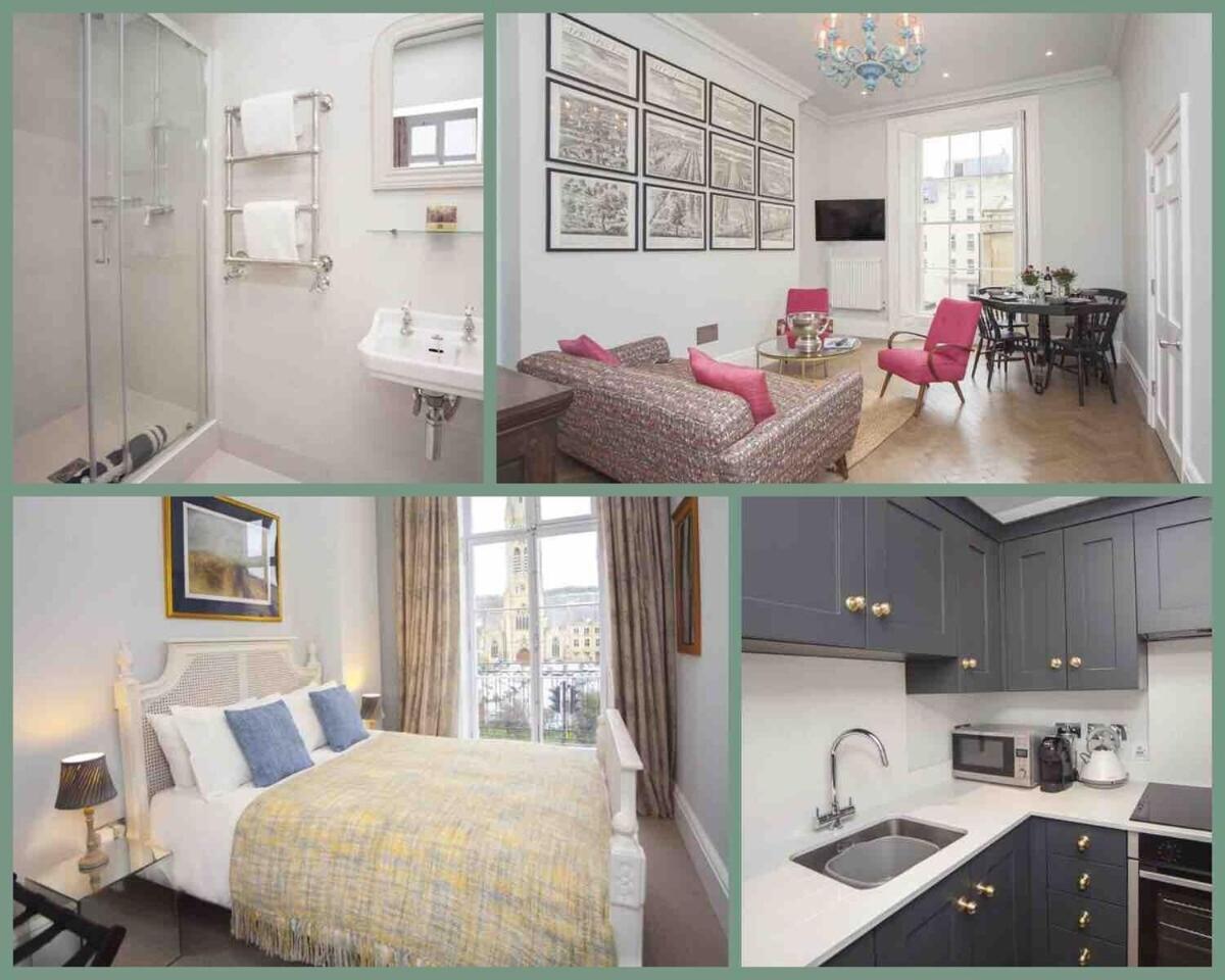 Stylish City Centre Apartment - Bath Esterno foto